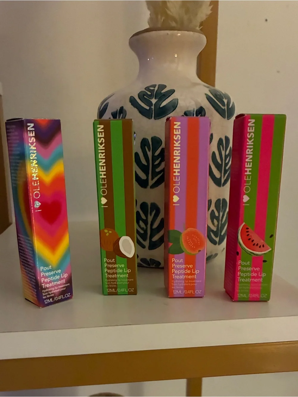 NEW Ole Henriksen Pout Preserve Peptide Lip Treatment Bundle 5 Full Size